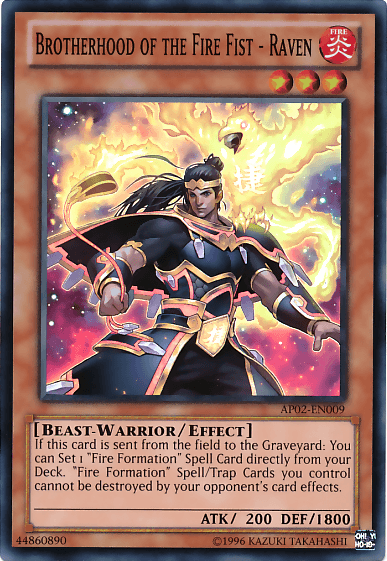 Brotherhood of the Fire Fist - Raven [AP02-EN009] Super Rare - POKÉ JEUX