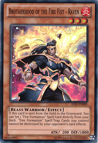Brotherhood of the Fire Fist - Raven [AP02-EN009] Super Rare - POKÉ JEUX