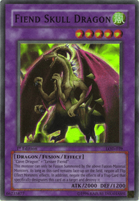 Fiend Skull Dragon [LOD-039] Super Rare - POKÉ JEUX