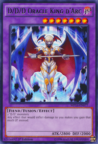 D/D/D Oracle King d'Arc [MP16-EN077] Rare - POKÉ JEUX