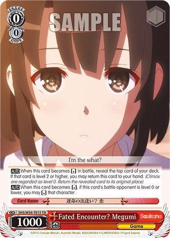 Fated Encounter? Megumi [Saekano: How to Raise a Boring Girlfriend] - POKÉ JEUX