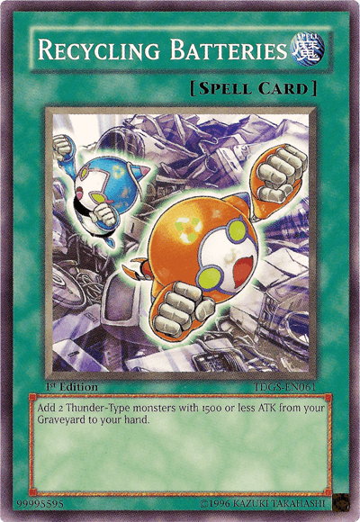 Recycling Batteries [TDGS-EN061] Common - POKÉ JEUX