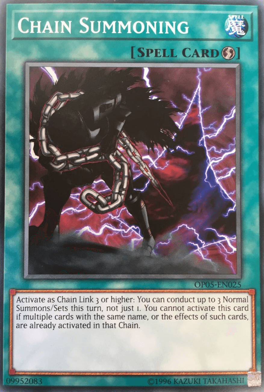 Chain Summoning [OP05-EN025] Common - POKÉ JEUX