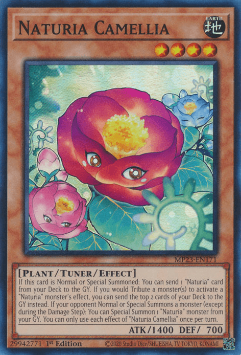Naturia Camellia [MP23-EN171] Super Rare - POKÉ JEUX