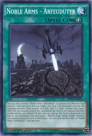 Noble Arms - Arfeudutyr [BP03-EN181] Common - POKÉ JEUX