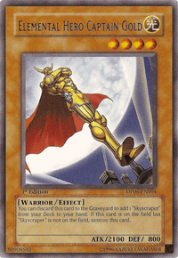 Elemental Hero Captain Gold [DP06-EN004] Rare - POKÉ JEUX