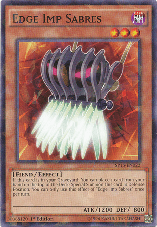 Edge Imp Sabres [SP15-EN022] Shatterfoil Rare - POKÉ JEUX