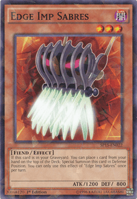Edge Imp Sabres [SP15-EN022] Shatterfoil Rare - POKÉ JEUX