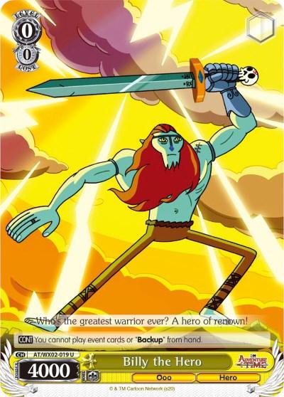 Billy the Hero (AT/WX02-019 U) [Adventure Time] - POKÉ JEUX