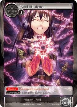 Bind of Silence (3-127) [The Shaft of Light of Valhalla] - POKÉ JEUX