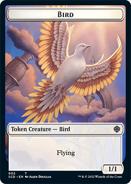 Bird // Faerie Double-Sided Token [Starter Commander Decks] - POKÉ JEUX