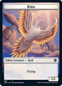 Bird // Faerie Double-Sided Token [Starter Commander Decks] - POKÉ JEUX