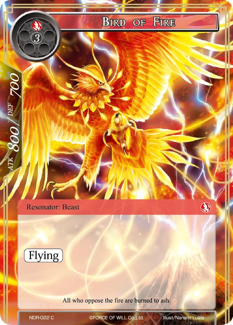 Bird of Fire (NDR-022) [New Dawn Rises] - POKÉ JEUX