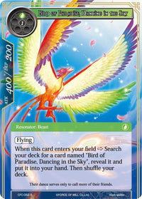 Bird of Paradise, Dancing in the Sky (CFC-052) [Curse of the Frozen Casket] - POKÉ JEUX