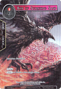 Bird of Scorching Sand (Full Art) (AOA-022) [Awakening of the Ancients] - POKÉ JEUX