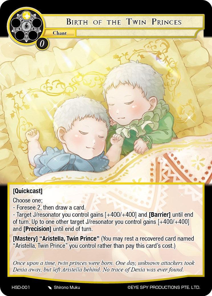 Birth of the Twin Princes (HSD-001) [Starter Deck: Hero Cluster] - POKÉ JEUX