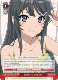 Bitter Memories (SBY/W64-TE19 TD) [Rascal Does Not Dream of Bunny Girl Senpai] - POKÉ JEUX