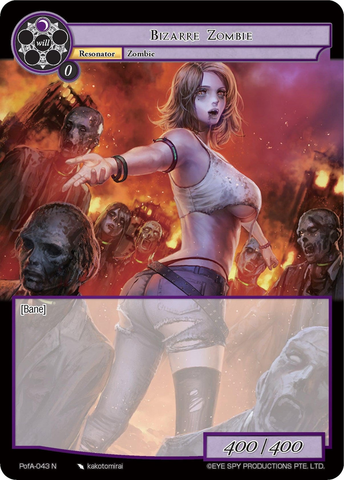 Bizarre Zombie (PofA-043) [Alice Origin IV: Prologue of Attoractia] - POKÉ JEUX