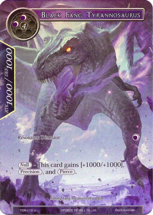Black Fang Tyrannosaurus (Full Art) (TSW-116) [The Time Spinning Witch] - POKÉ JEUX