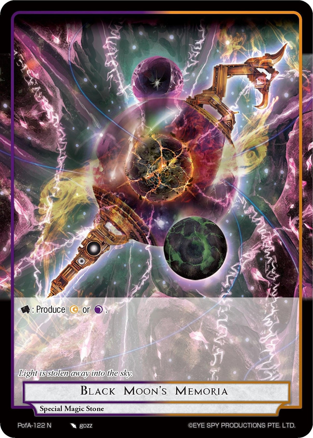 Black Moon's Memoria (PofA-122) [Alice Origin IV: Prologue of Attoractia] - POKÉ JEUX