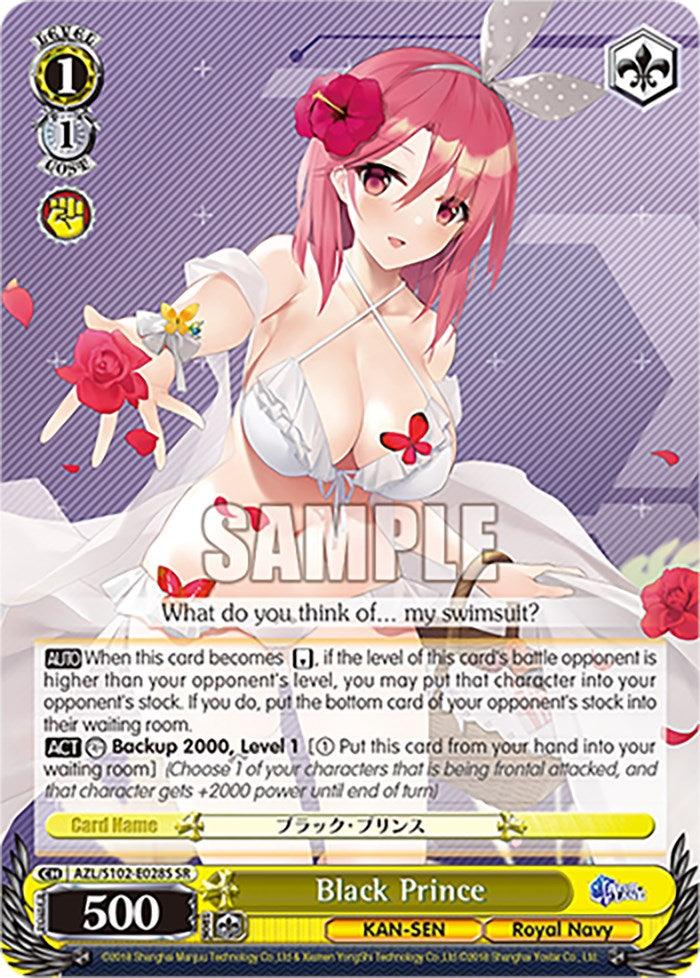 Black Prince (AZL/S102-E028S SR) [Azur Lane] - POKÉ JEUX