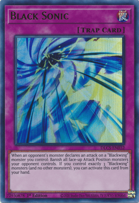 Black Sonic [DLCS-EN032] Ultra Rare - POKÉ JEUX