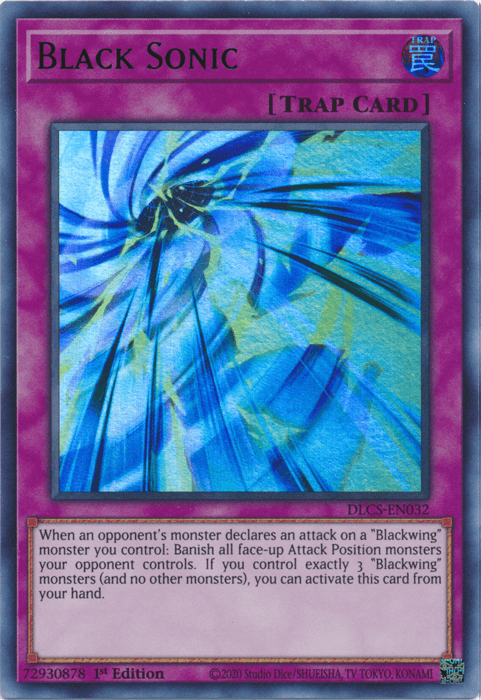 Black Sonic (Green) [DLCS-EN032] Ultra Rare - POKÉ JEUX
