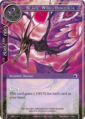 Black Wing Dinosaur (TSW-119) [The Time Spinning Witch] - POKÉ JEUX