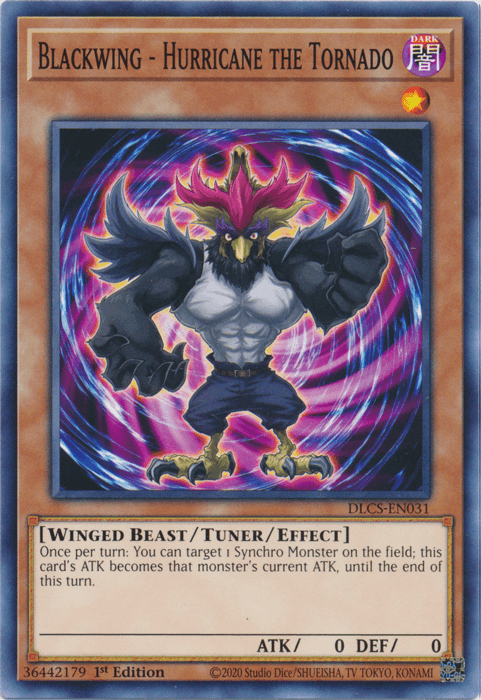 Blackwing - Hurricane the Tornado [DLCS-EN031] Common - POKÉ JEUX