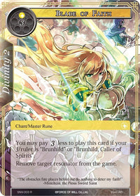 Blade of Faith (SNV-003) [The Strangers of New Valhalla] - POKÉ JEUX