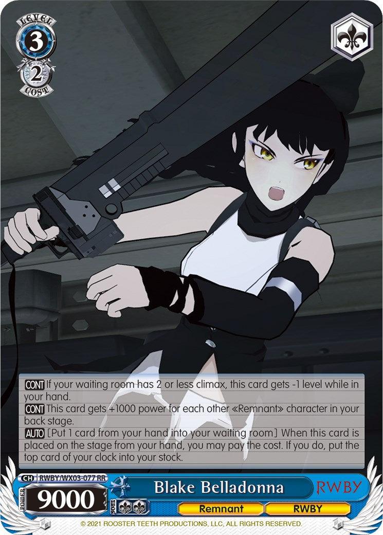 Blake Belladonna (RWBY/WX03-077 RR) [RWBY] - POKÉ JEUX