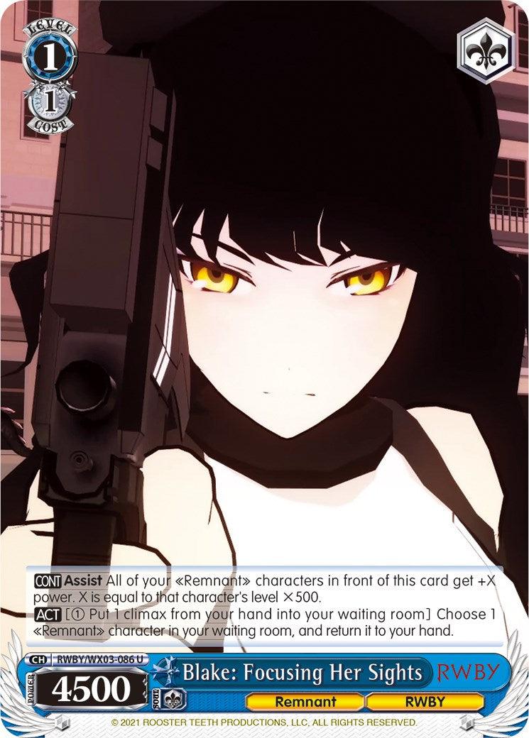 Blake: Focusing Her Sights (RWBY/WX03-086 U) [RWBY] - POKÉ JEUX