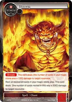 Blazing (1-083) [The Dawn of Valhalla] - POKÉ JEUX