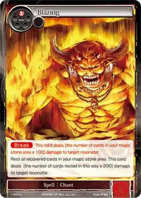 Blazing (1-083) [The Dawn of Valhalla] - POKÉ JEUX