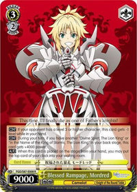Blessed Rampage, Mordred (FGO/S87-E008 R) [Fate/Grand Order THE MOVIE Divine Realm of the Round Table: Camelot] - POKÉ JEUX