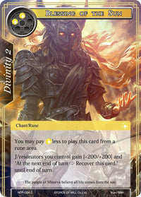 Blessing of the Sun (NDR-004) [New Dawn Rises] - POKÉ JEUX