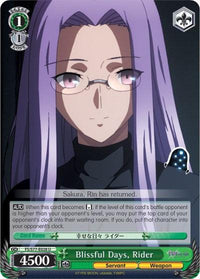 Blissful Days, Rider (FS/S77-E028 U) [Fate/Stay Night [Heaven's Feel] Vol.2] - POKÉ JEUX