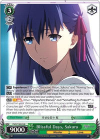 Blissful Days, Sakura (FS/S77-E023 R) [Fate/Stay Night [Heaven's Feel] Vol.2] - POKÉ JEUX