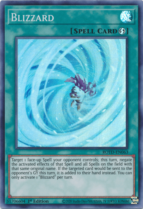 Blizzard [ROTD-EN063] Super Rare - POKÉ JEUX