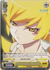Blond with Gold Eyes, Shinobu Oshino (NM/S24-E016) [NISEMONOGATARI] - POKÉ JEUX