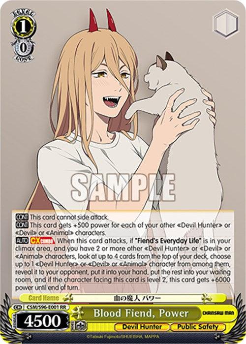 Blood Fiend, Power (CSM/S96-E001 RR) [Chainsaw Man] - POKÉ JEUX