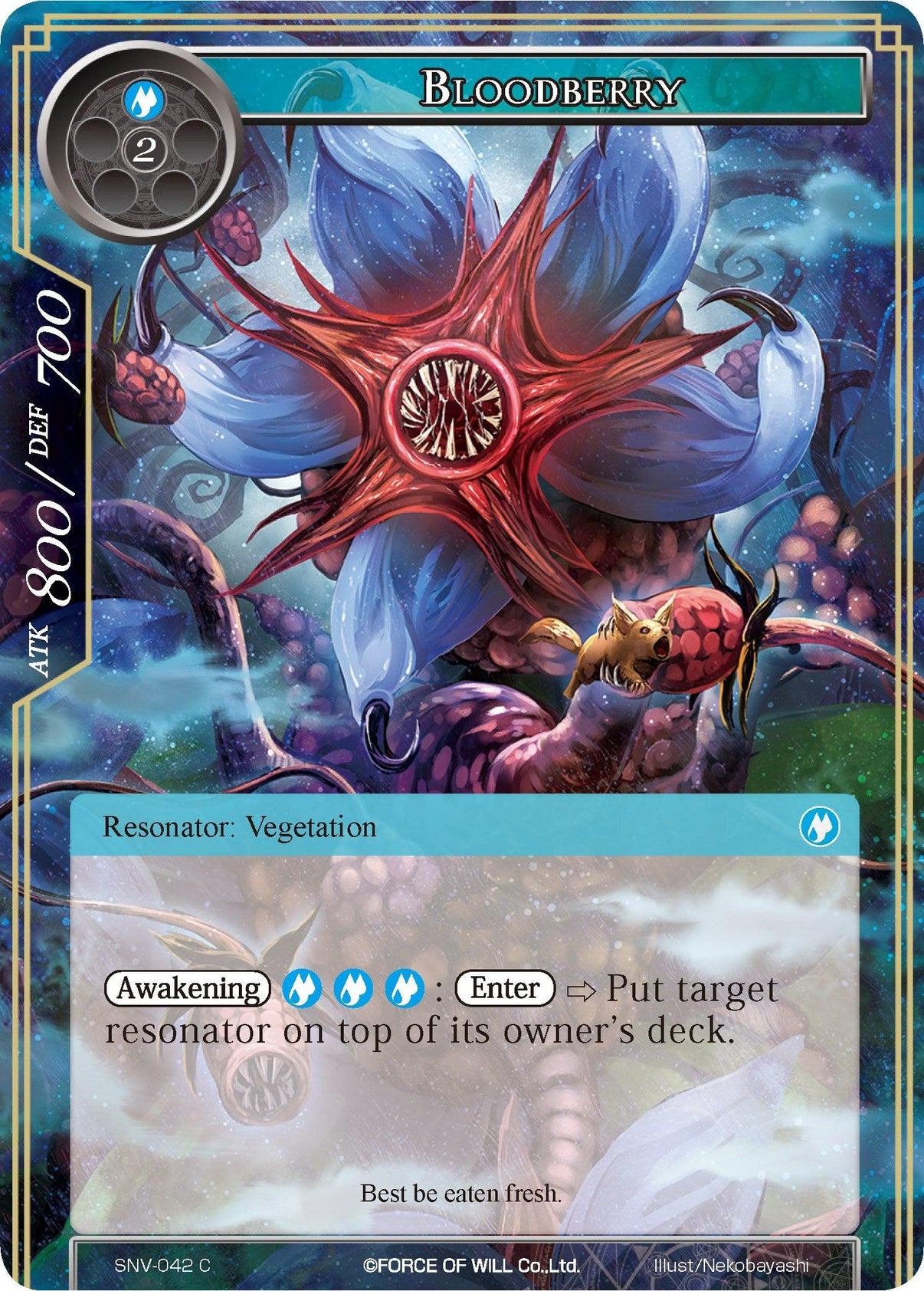 Bloodberry (SNV-042) [The Strangers of New Valhalla] - POKÉ JEUX