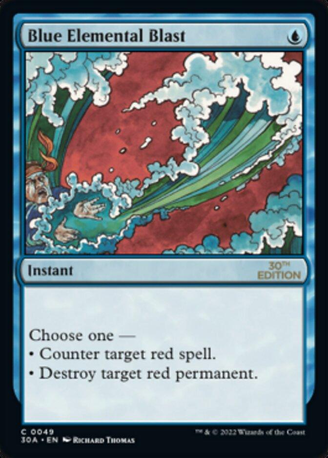 Blue Elemental Blast [30th Anniversary Edition] - POKÉ JEUX