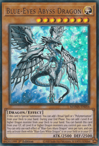 Blue-Eyes Abyss Dragon [MAMA-EN056] Ultra Rare - POKÉ JEUX