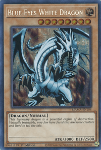 Blue-Eyes White Dragon [MAMA-EN104] Ultra Pharaoh's Rare - POKÉ JEUX