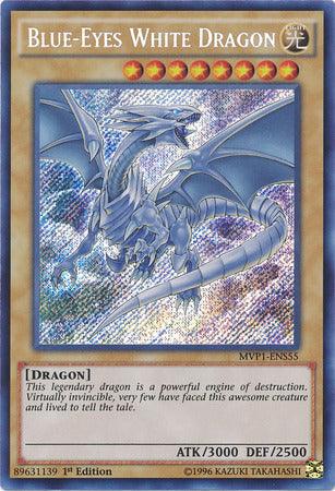 Blue-Eyes White Dragon [MVP1-ENS55] Secret Rare - POKÉ JEUX