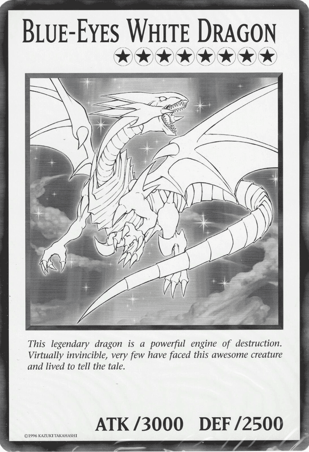 Blue-Eyes White Dragon (Oversized) Common - POKÉ JEUX