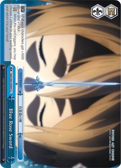 Blue Rose Sword (SAO/S65-E099 CC) [Sword Art Online -Alicization-] - POKÉ JEUX