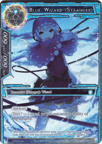 Blue Wizard (Stranger) (Full Art) (SDAO2-002) [Alice Origin II Starter Deck] - POKÉ JEUX