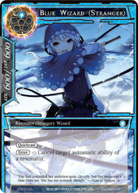 Blue Wizard (Stranger) (SDAO2-002) [Alice Origin II Starter Deck] - POKÉ JEUX
